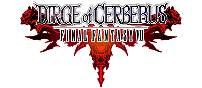 Final Fantasy VII Dirge of Cerberus title screen for Playstation 2